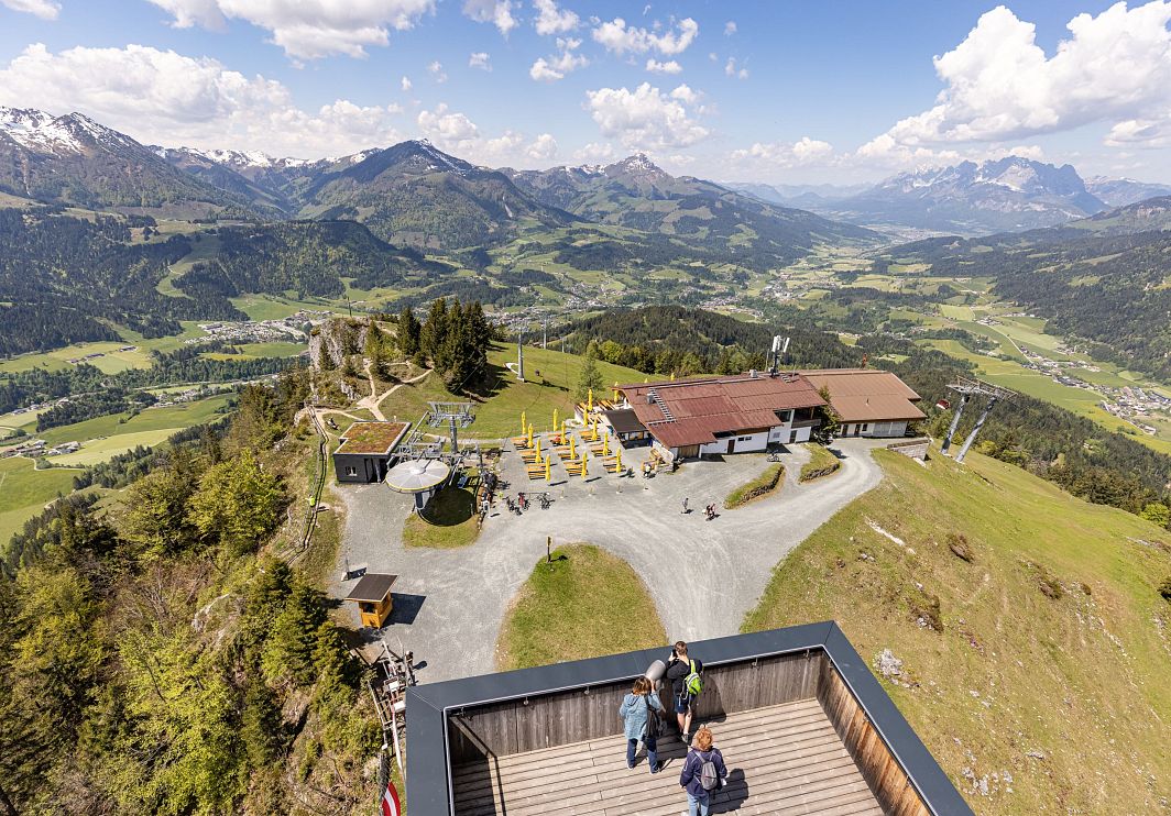 Wandern auf der Buchensteinwand - Bergbahn Pillersee