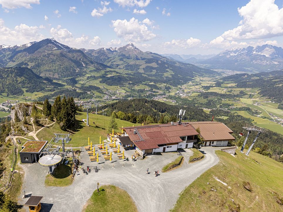 Wandern auf der Buchensteinwand - Bergbahn Pillersee
